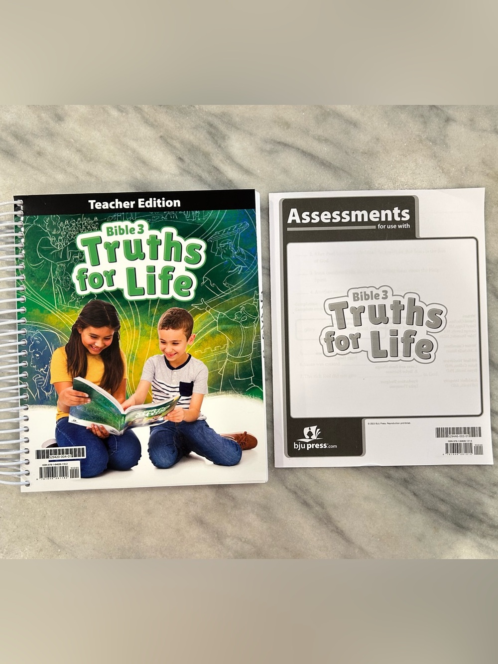 BJU Press Bible 3 Truths for Life Teacher Edition & Tests/Assessments
